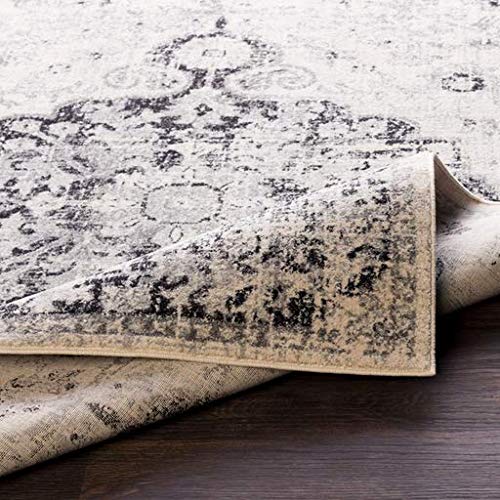 Livabliss Odelia Vintage Bohemian Area Rug,9' X 12'6'',Black