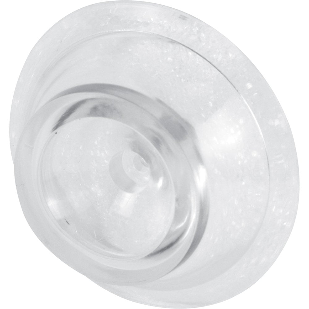 Prime-Line U 9004 2-5/16 In, Clear Vinyl, (2-Pack) Door Stop Bumper