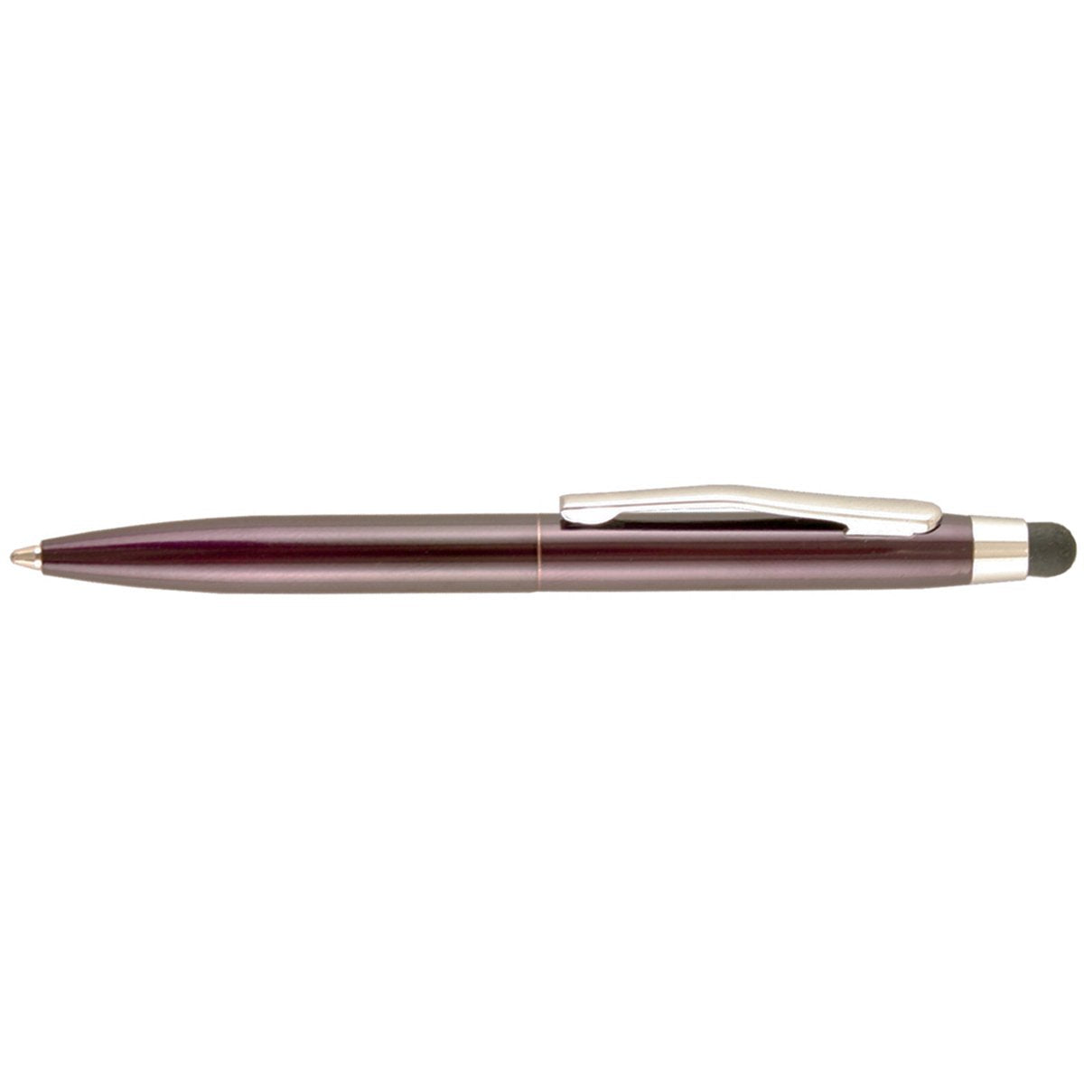 Uchida St. Tropez Petite 2-In-1 Stylus And Pen Open Stock With Black Ink Art Supplies, Violet