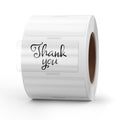 Yikiada Clear Thermal Labels Vinyl 1    2 Inch Self-Adhesive Rectangle Stickers Roll Waterproof Printer Direct Decals Package Se