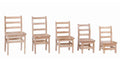 Jonti-Craft 5912Jc Kydz Ladderback Chair, 12" Height