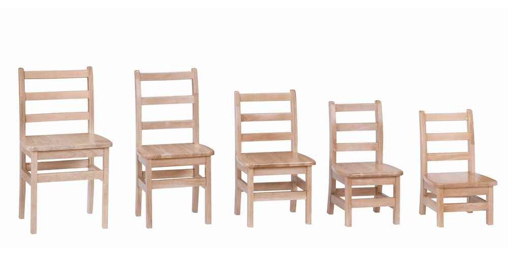 Jonti-Craft 5912Jc Kydz Ladderback Chair, 12" Height