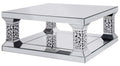 Acme Kachina Coffee Table in Mirrored and Faux Gem