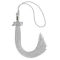 Endea Graduation Single Color Tassel with Silver Date Drop (Silver, 2020)