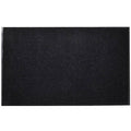 Black PVC Door Mat 47" x 71"