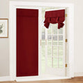 Ryb Home 2 Panels Blinds For Door, Thermal Insulated Curtain For Tricia Window Decor Room Darkening Drapery For Double French Do