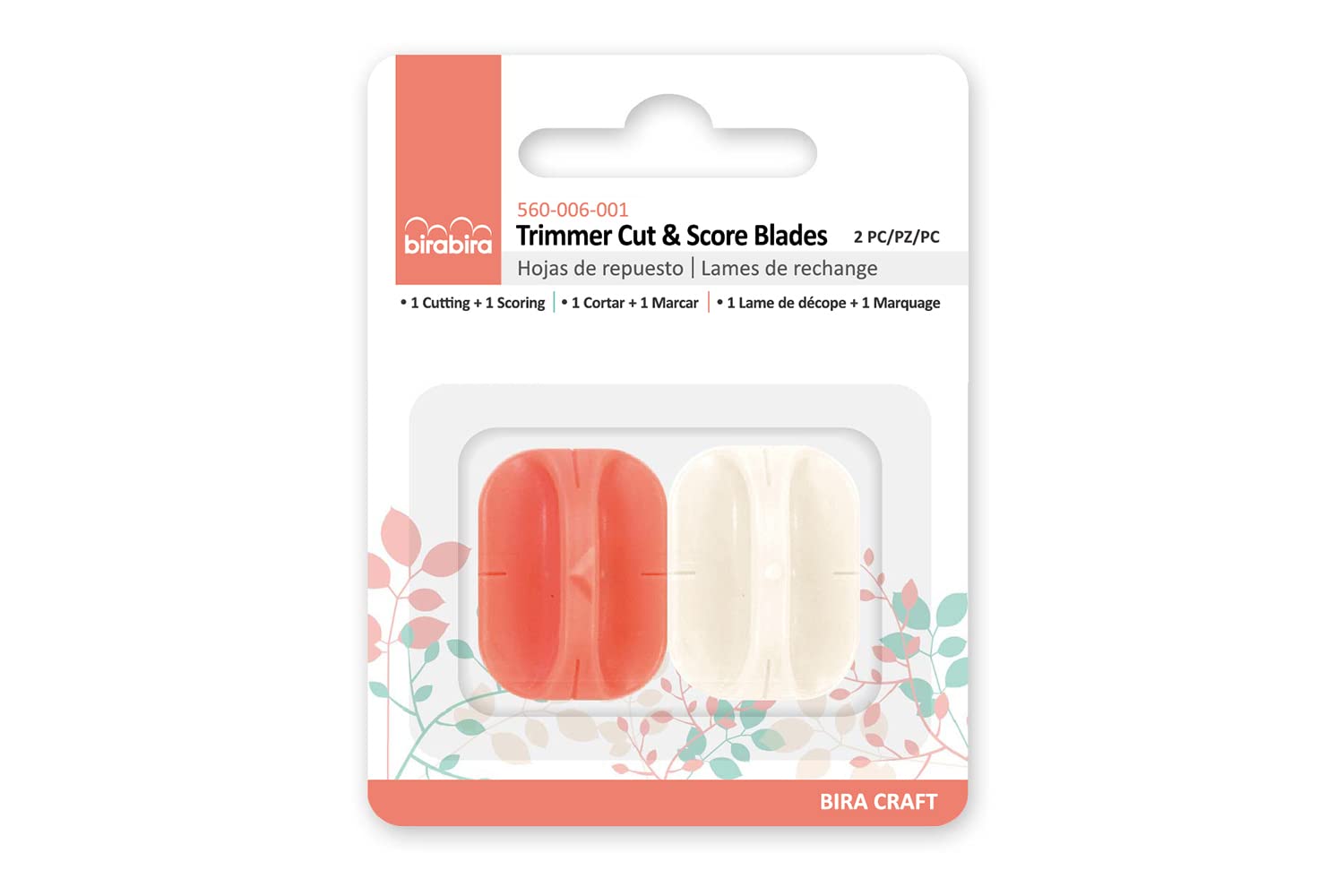 Bira Craft Paper Trimmer And Scorer Replacement Blades, Cut/Score For Coupons Paper Crafts And Photos (Cutting And Scoring)