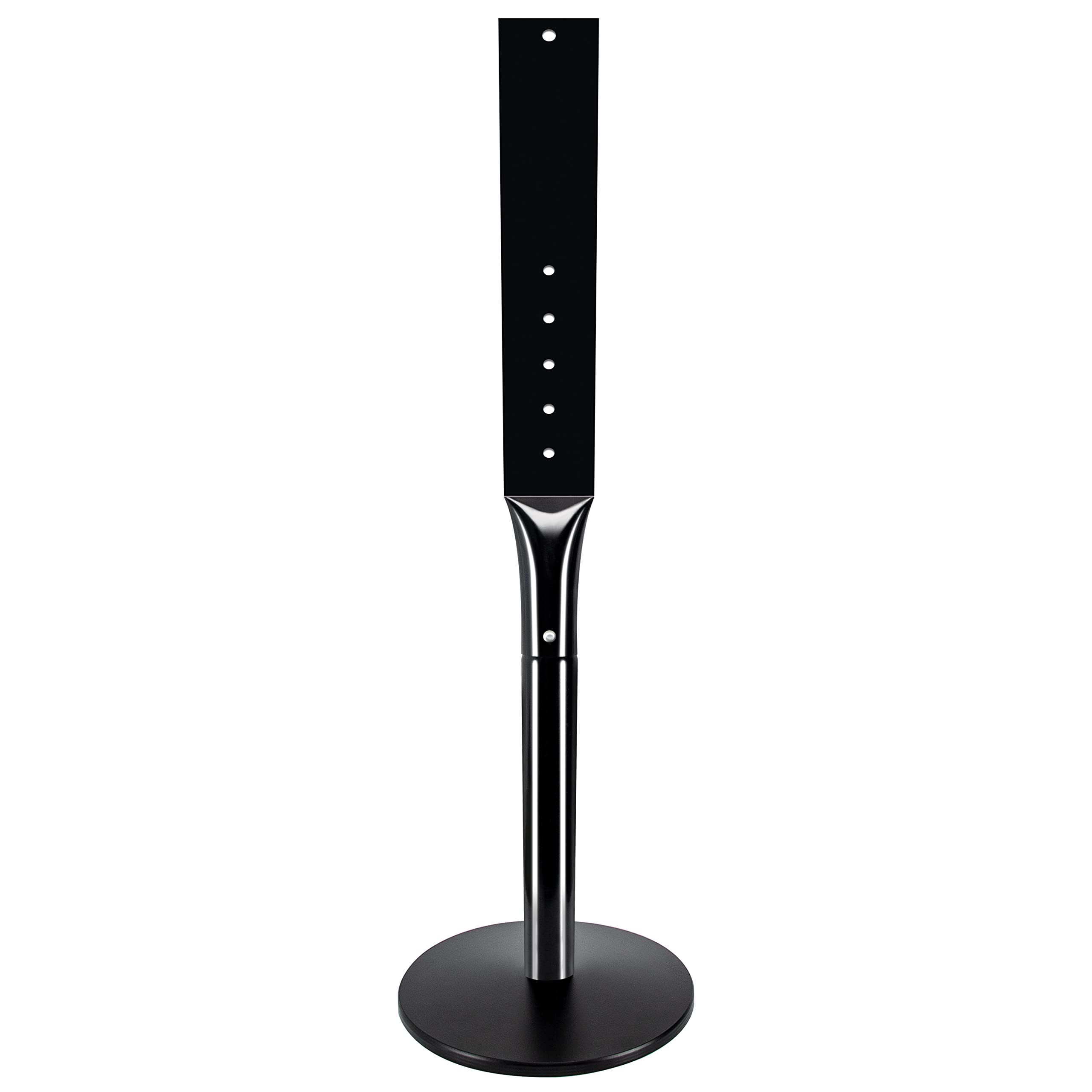 Vaiigo Heavy Duty Parking Sign Base Cast Iron 48' Parking Sign Post, Heavy Duty Cast Iron Sign Holder Base, Movable Sign Stand