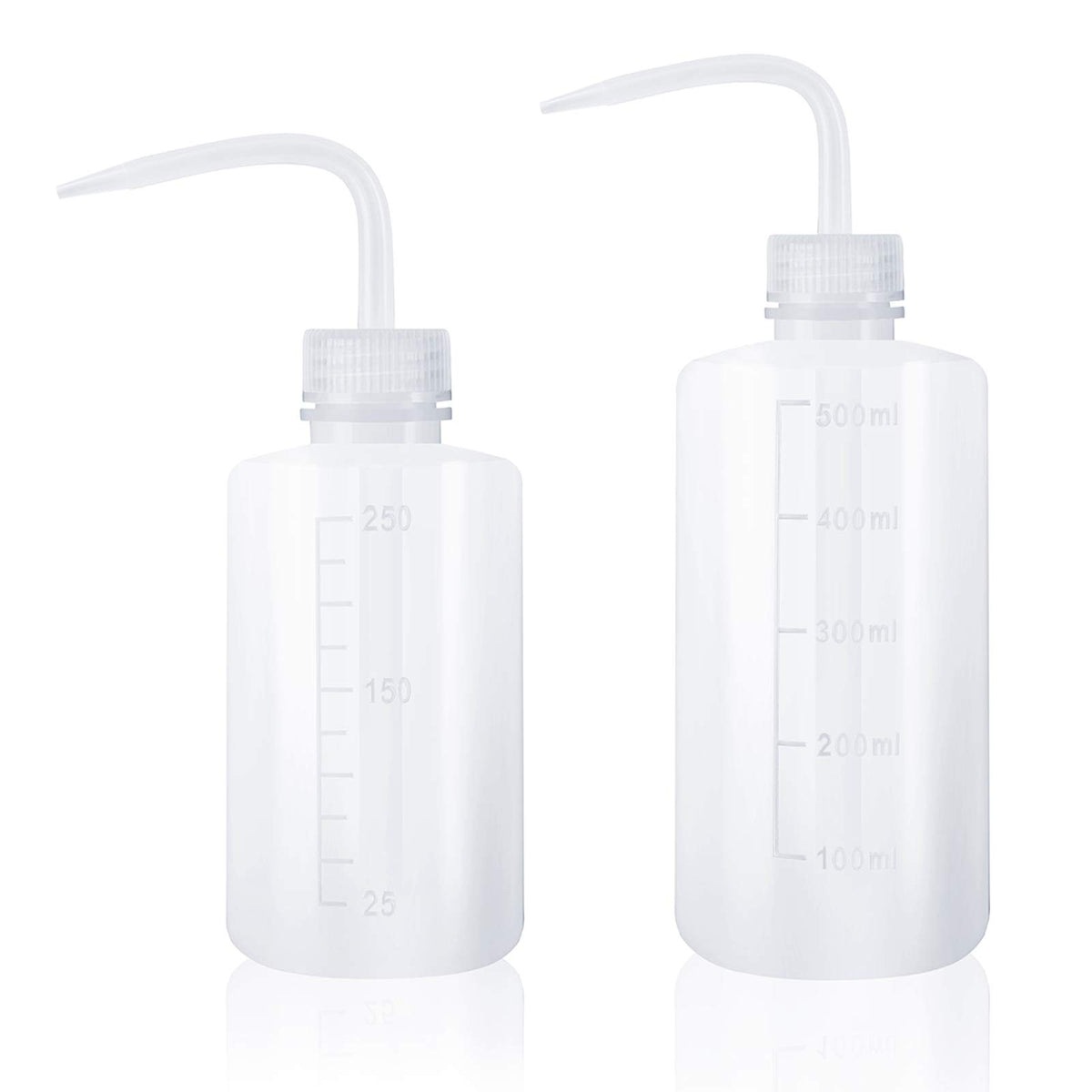 Oubest Squeeze Washing Bottle Succulent Watering Bottle 250Ml + 500Ml Water Squirt Irrigation Bottle Squeeze Sprinkling Can Plas