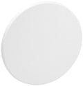 Prime-Line U 9265 Vinyl Circular Wall Protector With Self-Adhesive Backing, 7-In. Diameter, White (Single Pack)