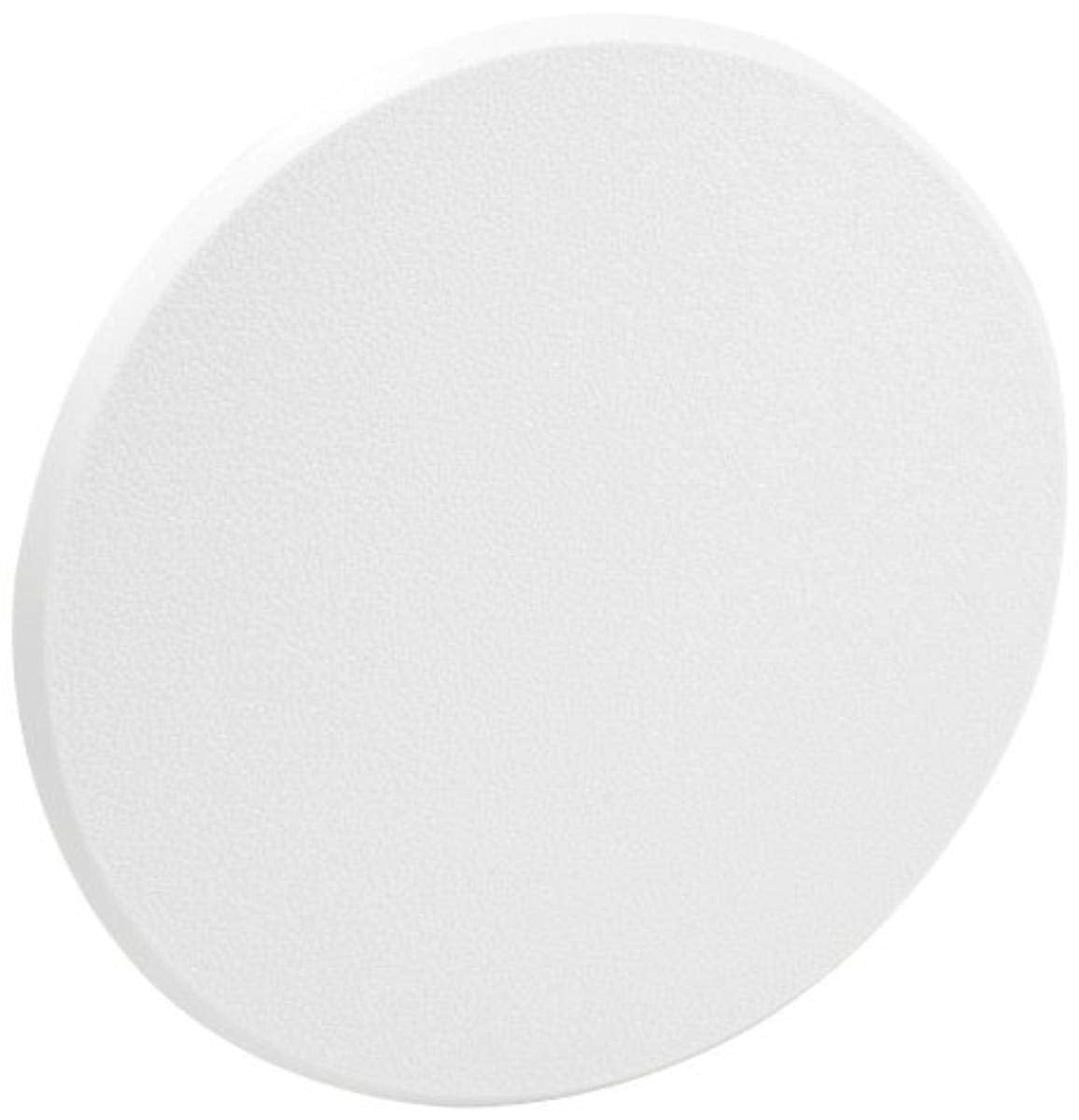 Prime-Line U 9265 Vinyl Circular Wall Protector With Self-Adhesive Backing, 7-In. Diameter, White (Single Pack)