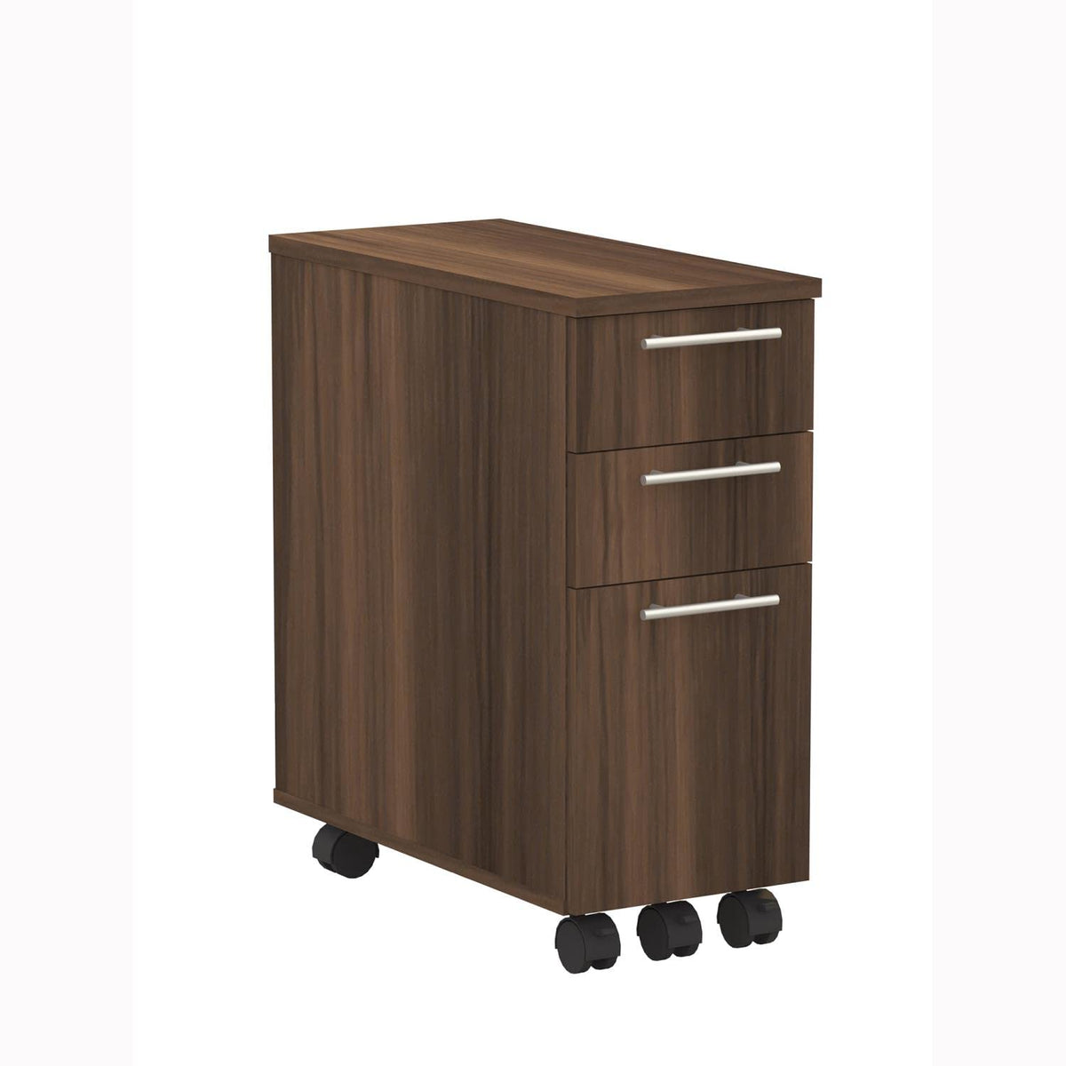 Safco Skinny Pedestal in Textured Brown Finish ABSPTBS