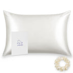 Alaska Bear Silk Pillowcase For Hair And Skin, Grade 6A 100% Mulberry Silk Pillow Cases Standard Size For Bliss Sleep With Rando