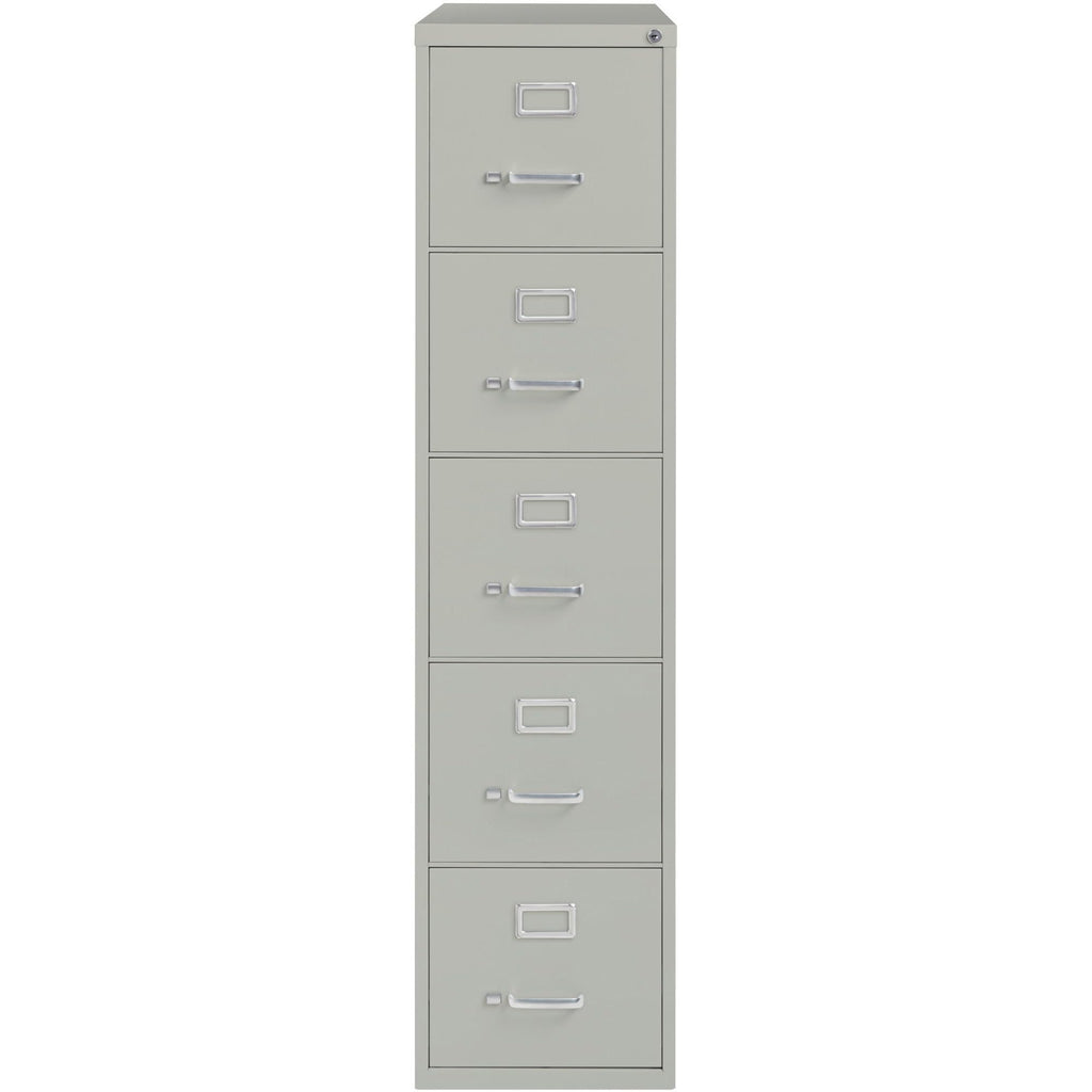 Lorell Llr48499 Commercial Grade Vertical File Cabinet, Light Gray