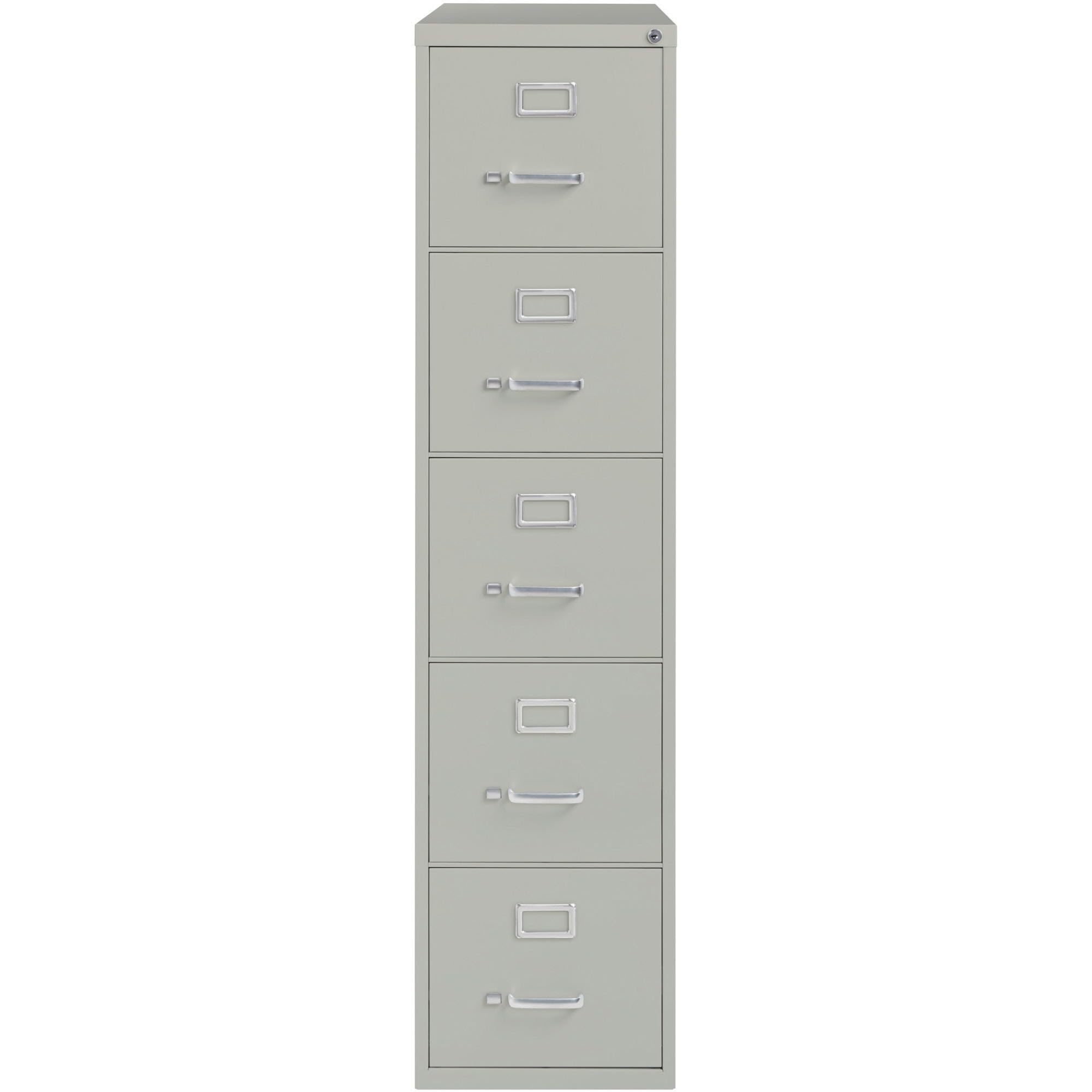 Lorell Llr48499 Commercial Grade Vertical File Cabinet, Light Gray