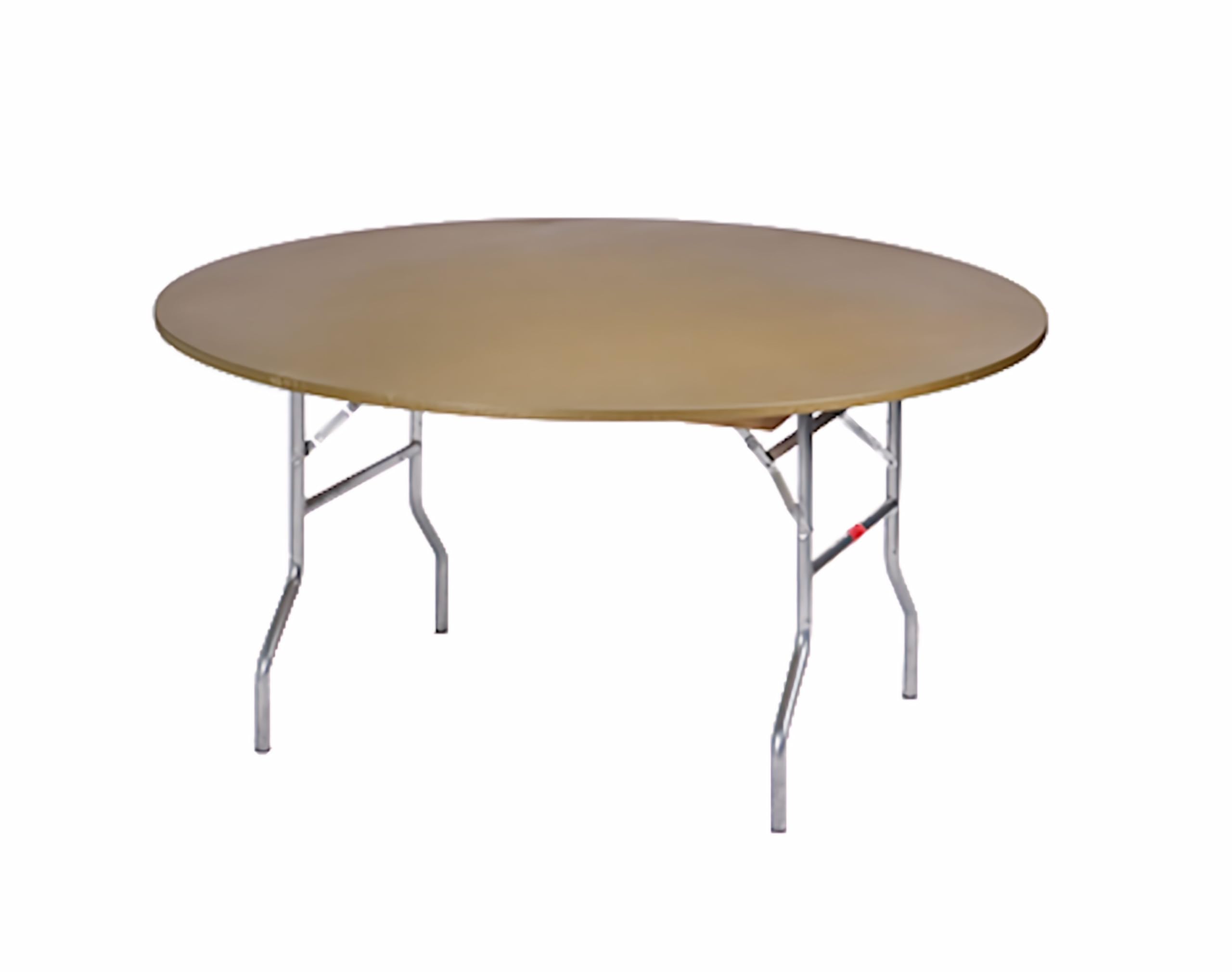 Designs by DaVal Kwik-Covers 10 Pack of Round Plastic Table Covers - 60 or 72 Round - Indoor or Outdoor Fitted Table Covers (Tab