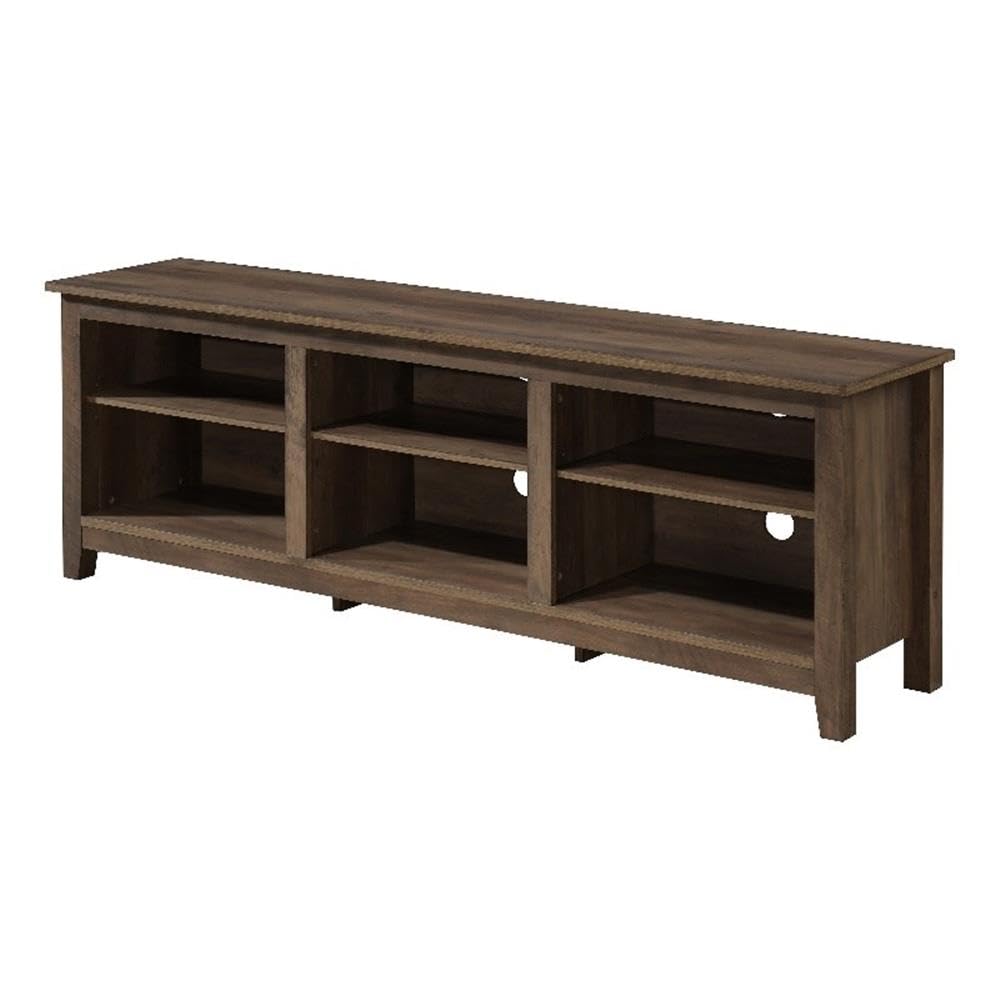 Progressive Furniture TAFT 70 Inch TV Entertainment Console in Espresso Brown