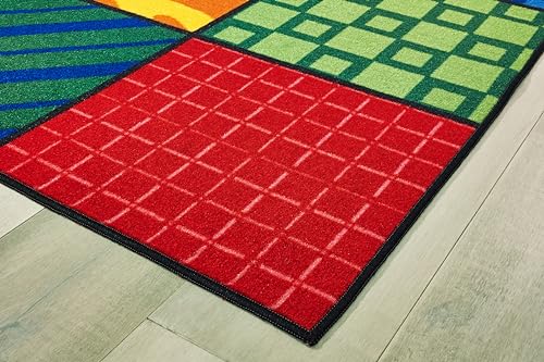 Carpets For Kids Kid$Value 36.19 Patterns At Play Rug 3Ft X 4Ft 6In Rectangle Multi Color