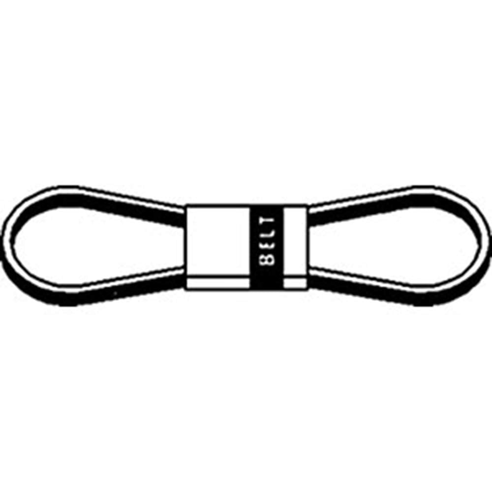 Raparts A76745 New Set Of 2 Fan Belts Fits Case-Ih Tractor Models 2670 4690 4694