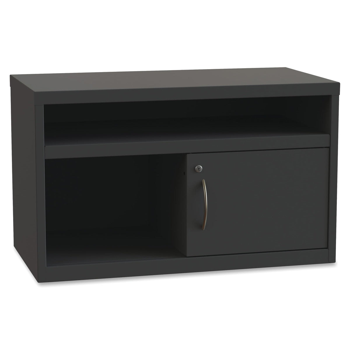 Lorell Kingsley File Cabinet, 21.9&quot; X 36&quot; X 18.8&quot;, Black