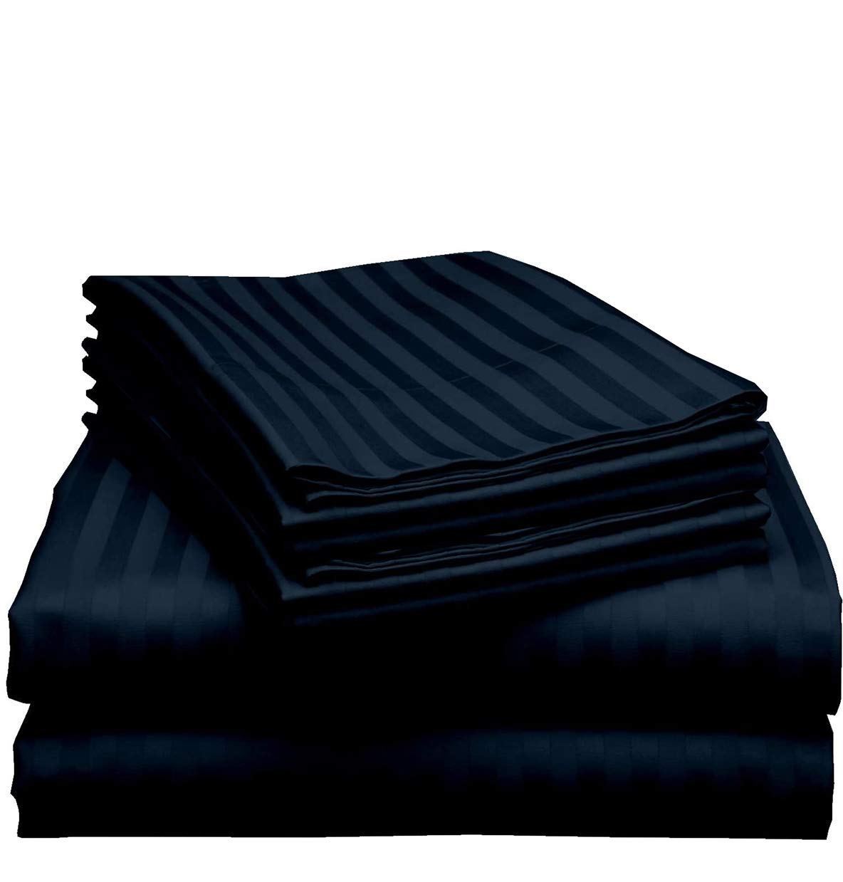 6 Piece Cal King Size Sheet Set 600 Thread Count Egyptian Cotton Sheets 6 Pieces Sheets California King Size Bedding 6 Pc Stripe