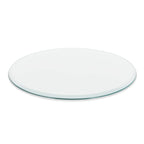 Better Bevel 36' Inch Round Glass Table Top | Tempered Glass Protector | Anti-Slip Pads/Bumpers | Coffee, Dining Table