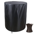 Saking Outdoor Bar Cover,Patio Cooler Small Table Cover For Keter 7.5 Gallon Outdoor Cooler Table -Round, 21' D X 23' H