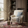 48 Gold Artificial Manzanita Tree In Gold Planter Pot