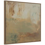 Sage Horizon No. 3 by Amy Lighthall Framed Canvas Wall Art Print