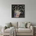 Cinema Pop Silver Floater Frame Print Wall Art