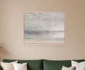 Pastel Seascape II White Floater Frame Print Wall Art