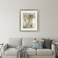 Sunny Path II Gold Framed Print Wall Art