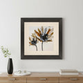 Sepia Bloom II Brown Framed Print Wall Art