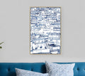Mijas Silver Framed Print Wall Art