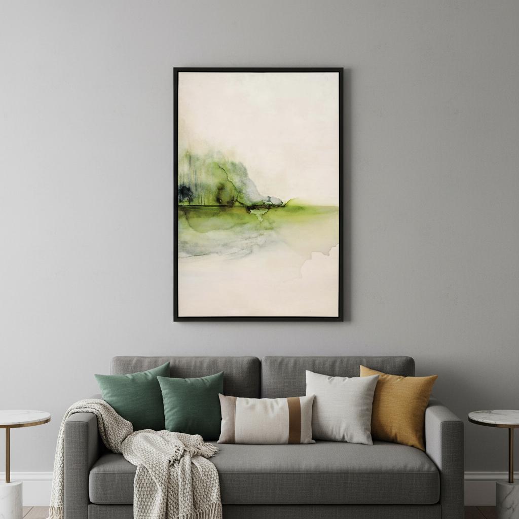 Evanesce II Black Floater Frame Print Wall Art