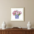 Pretty Petals II Gold Framed Print Wall Art