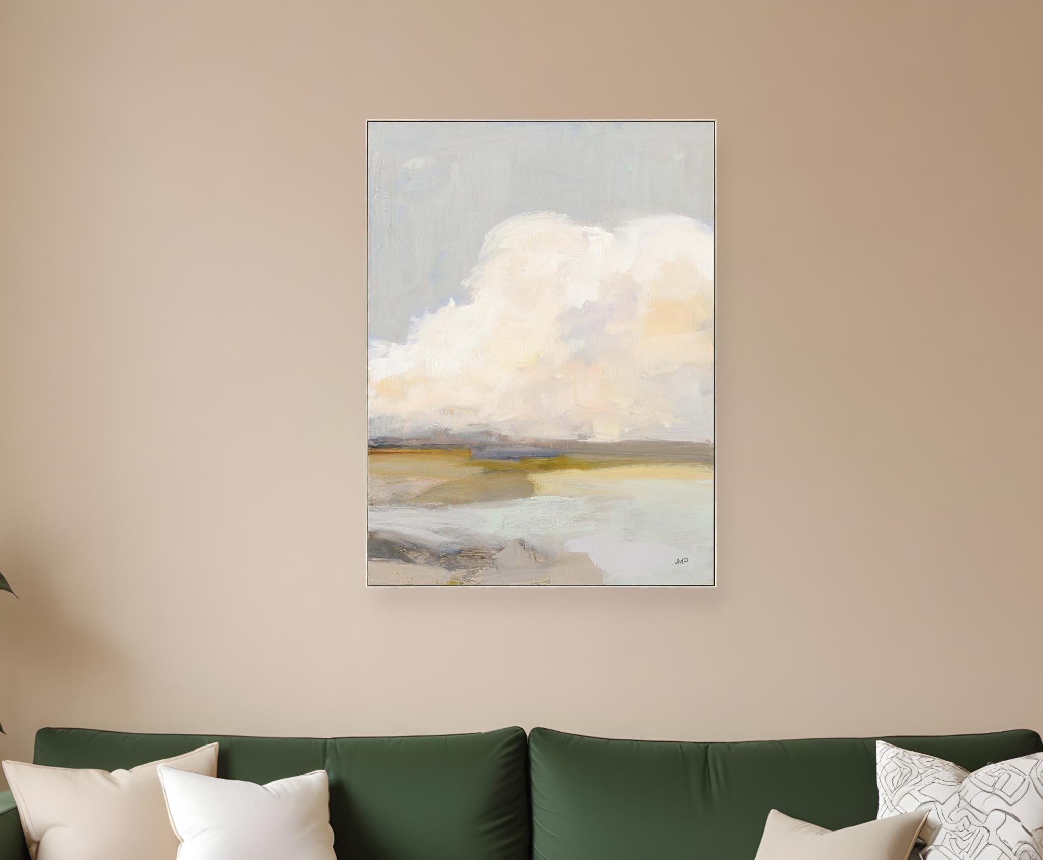 Dream of Clouds Gold Framed Print Wall Art