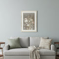 Delicate Bunch II Gold Framed Print Wall Art