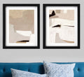 Set Of Two Yukon I Black Framed Print Wall Art