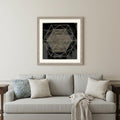 Woven Dreams II Silver Framed Print Wall Art