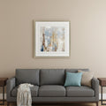 Cosmic Rush Silver Framed Print Wall Art
