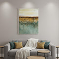 Antique Contemporary White Floater Frame Print Wall Art