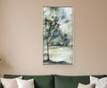 Forest Grove I Silver Floater Frame Print Wall Art
