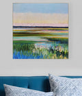 Tidal Waters Gold Framed Print Wall Art