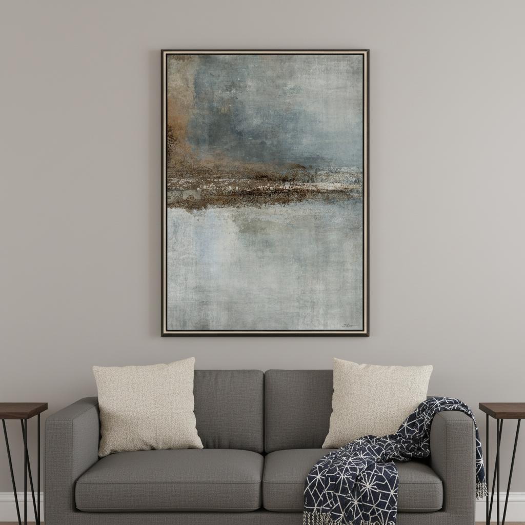 Wednesday Silver Floater Frame Print Wall Art