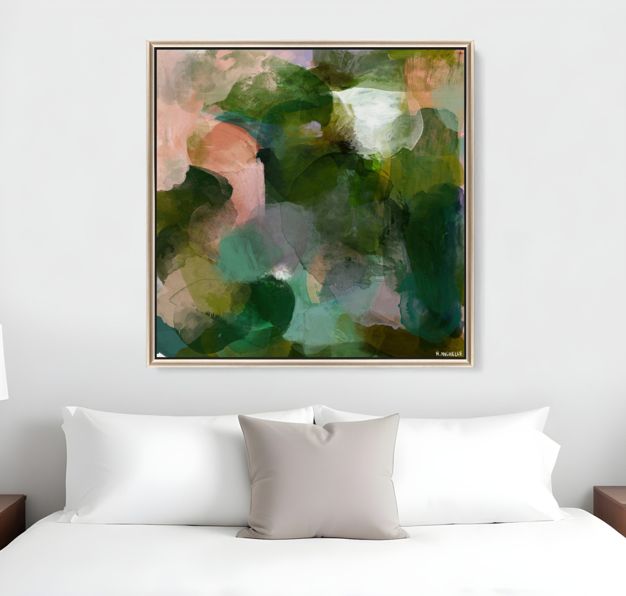 Fruition Silver Floater Frame Print Wall Art