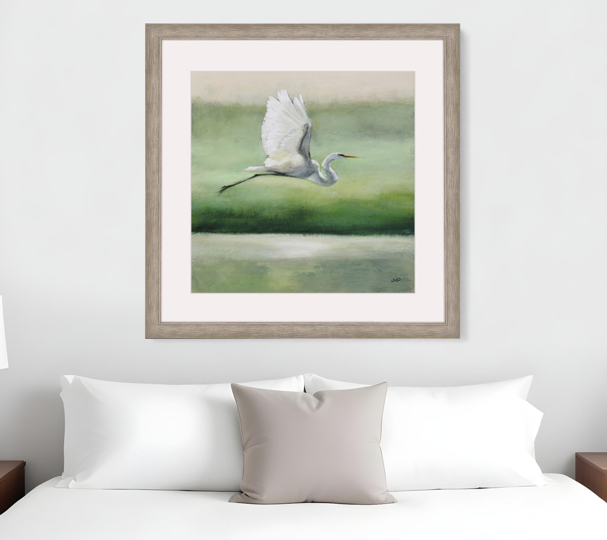 Flight Silver Framed Print Wall Art