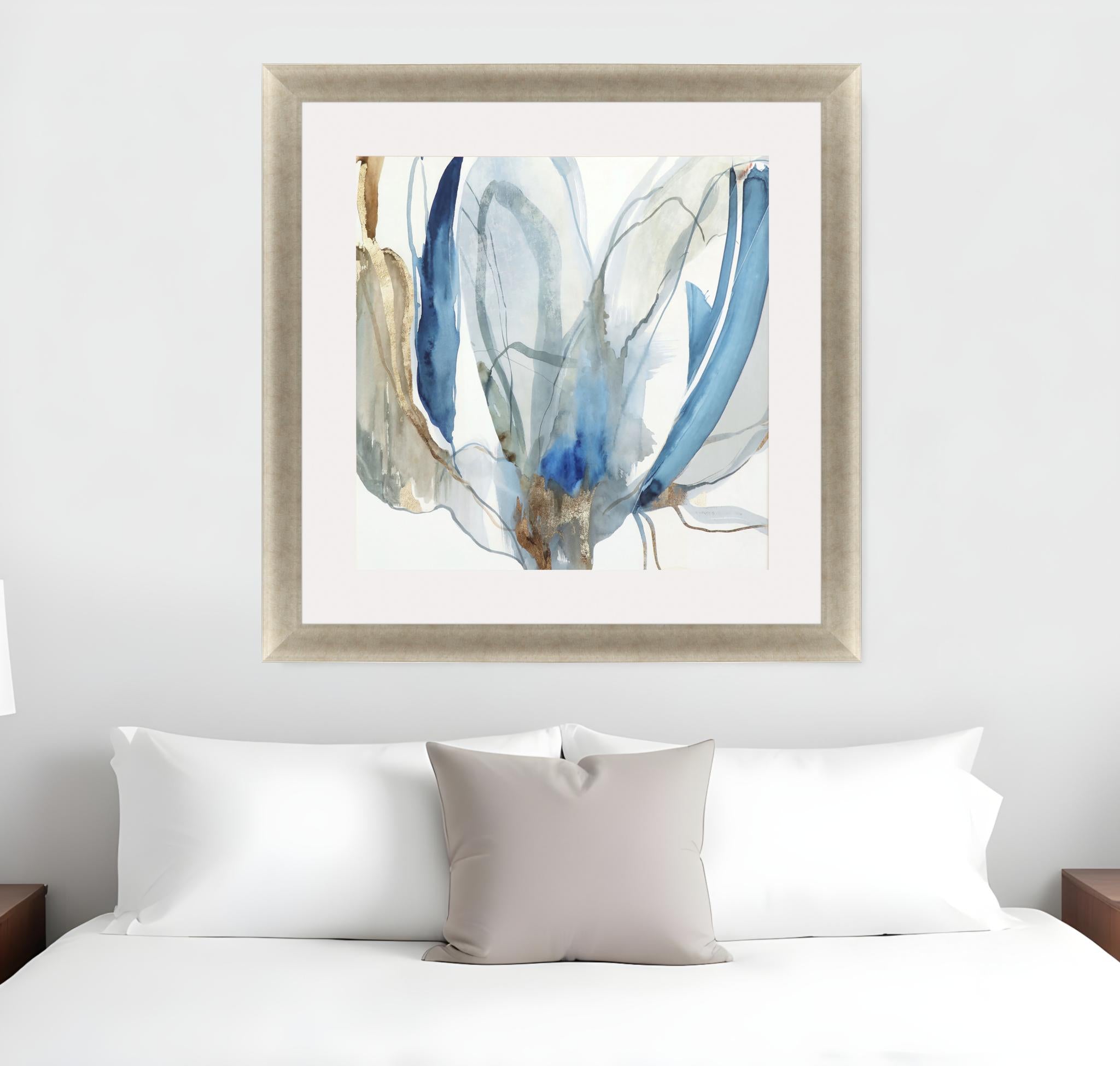 Refined I Gold Framed Print Wall Art