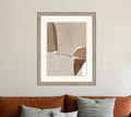 Translucent Harmony Silver Framed Print Wall Art
