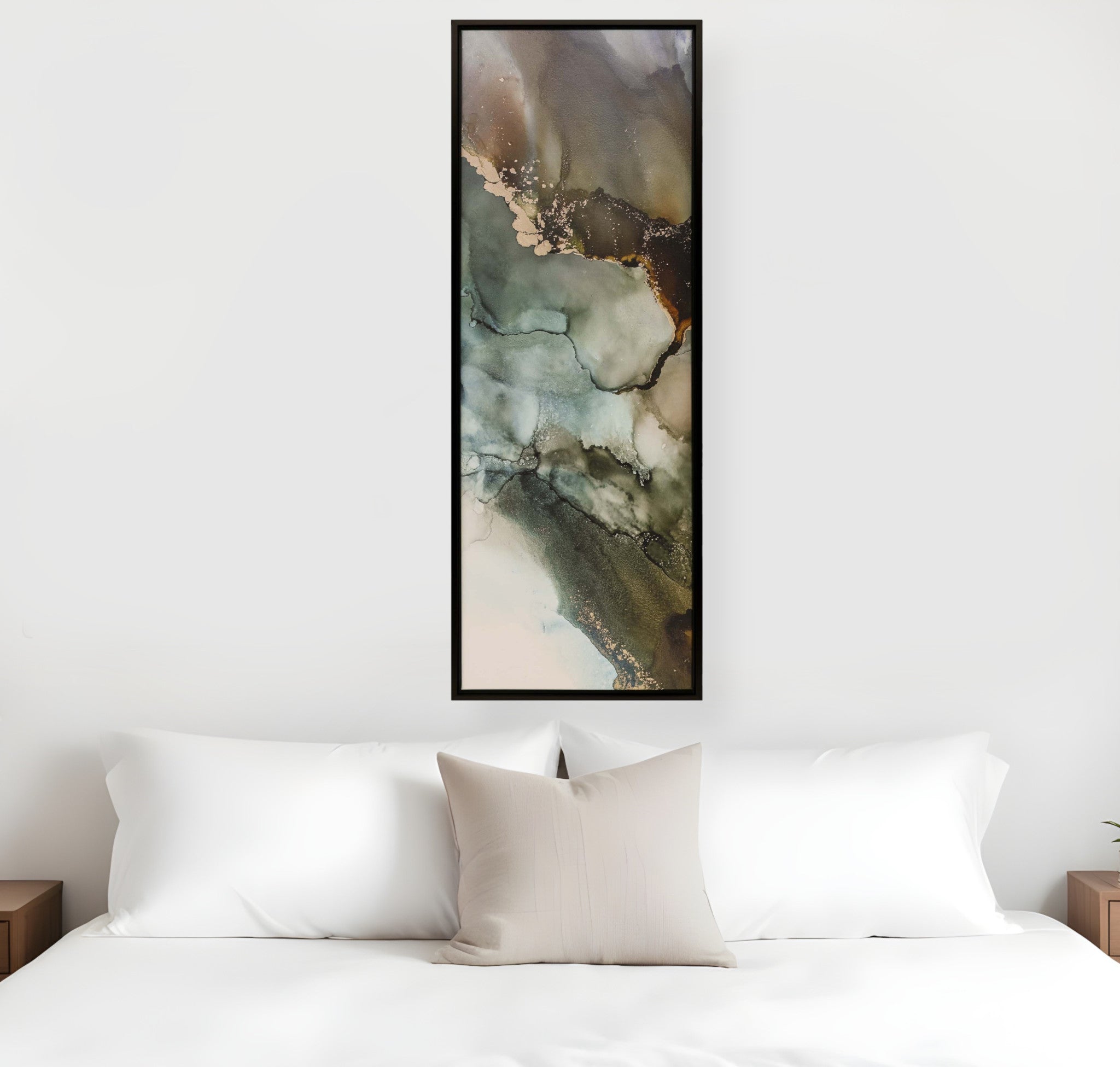 Earthly Secrets II Black Floater Frame Print Wall Art